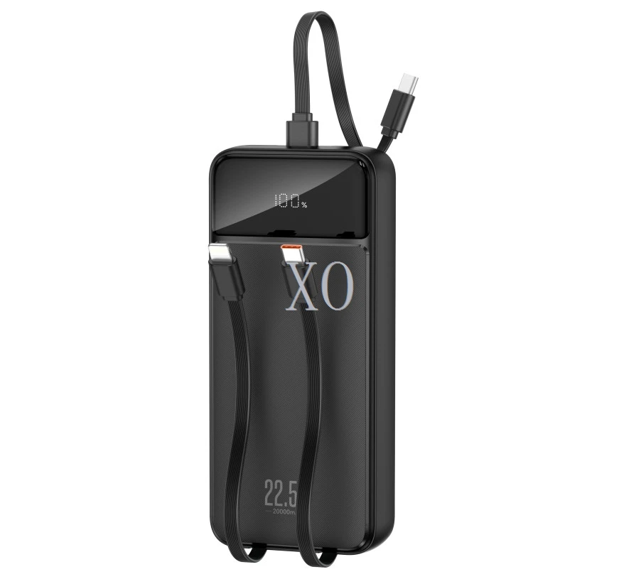 XO 22.5W+20W Fast Charger Powerbank 20000mAh